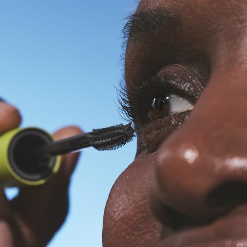 Well People Expressionist Curling Mascara, Curved Brush and Weightless Formula Lift, Separate and Nourish Lashes with Olive and Jojoba Oils, Smudge-Resistant, Clump- and Flake-Free, Black