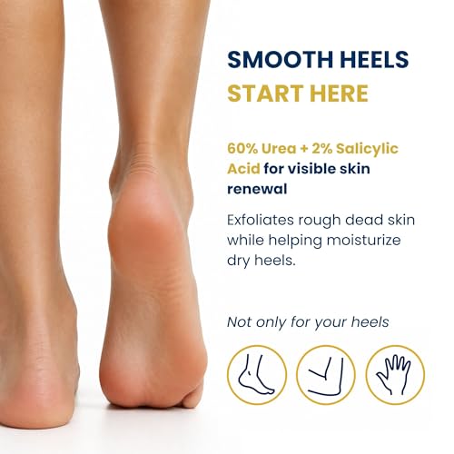 CALVIA 60% Urea Foot Care Stick with 2% Salicylic Acid - 3 Pack