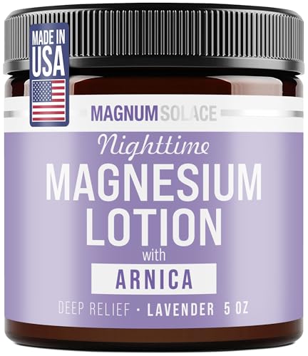 Magnesium Lotion with Arnica for Muscles & Joints – Nighttime Relief