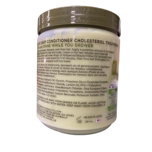 Hollywood Beauty Olive Cholesterol, 20 oz (Pack of 5)