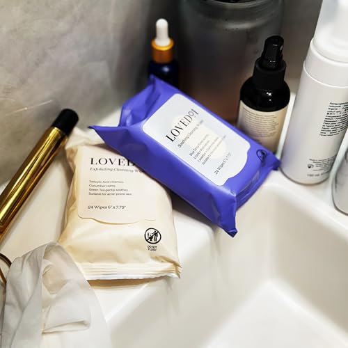 Loved01 Face & Body Cleansing Wipes - 24 Pack