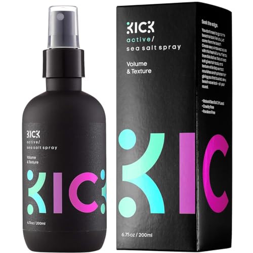 Kick Sea Salt Spray for Men - Texturizing Beach Waves