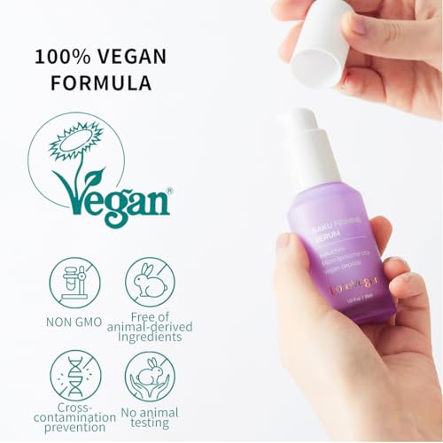 Baku Firming Serum ? Bakuchiol Serum with 9 Peptides, Niacinamide, Centella Asiatica, Pore Tightening and Anti-Aging (30ml/1.01 fl.oz)