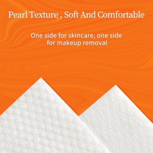 Hanging Disposable Face Towels Cloths Plus, Dry/Wet Dual-Use, Extra Large Thick 3D Washing Wipes (Reusable) for Daily Facial Cleansing and Use Anywhere 216 Count (1 Pack)