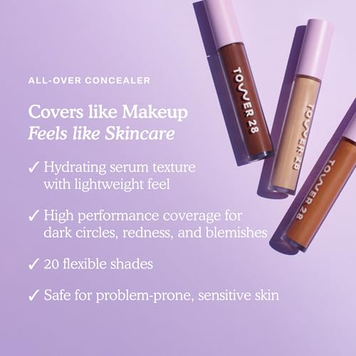 Tower 28 Swipe Serum Hydrating Concealer 4.0 Light