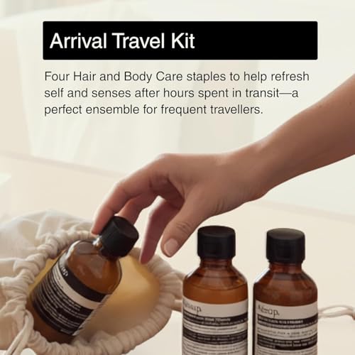 Aesop Arrival Travel Shower Set 4-Piece Hair & Body Care Kit