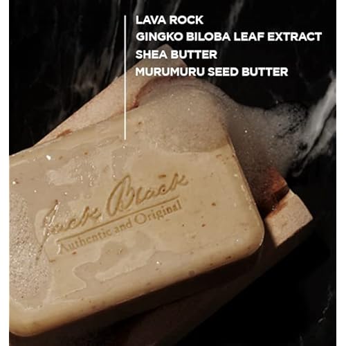 Jack Black - Turbo Body Bar Scrubbing Soap, 6 oz Pack of 3 - Amazon Exclusive