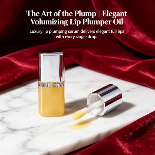 Spicy Lip Plumper Gloss - Maximum Strength Volumizing Oil