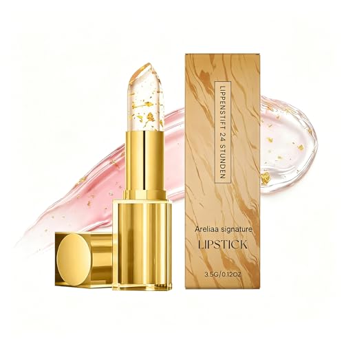 pH Color-Changing Lipstick for Mature Women – Sheer Pink, 8+ Hrs