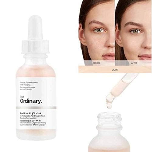 The Ordinary Lactic Acid 5% + HA 1 oz/ 30 mL For Exfoliating