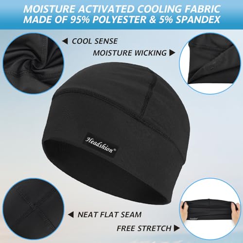 Cooling Skull Cap for Men and Women - Headshion Sports Headwear