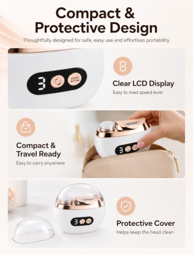 Electric Nail Clipper with LED Light & Storage for Seniors