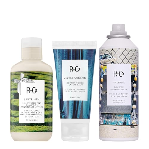 R+Co Labyrinth 3-in-1 Texturizing Shampoo & Conditioner