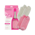 Barefoot Scientist Sleep On It Overnight Moisturizing Gel Socks, Nourish Your Feet, Sip Back & Relax, Pink and Champagne, 2 Pack