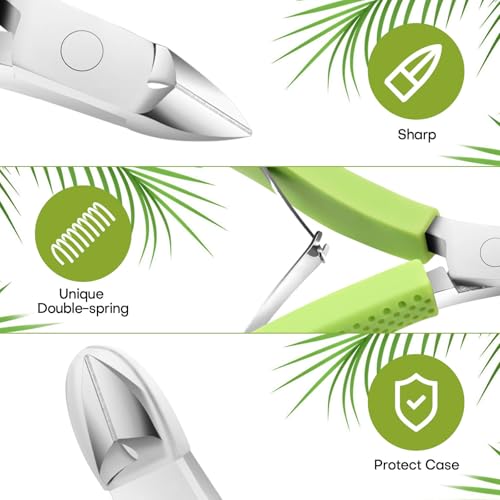 Professional Nail Cuticle Trimmer - Stainless Steel Manicure Tool