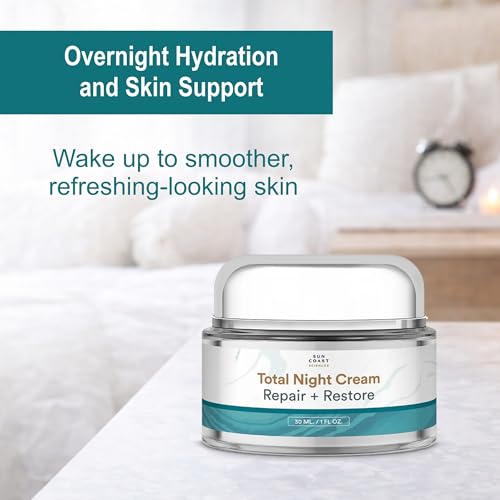Total Night Cream with Vitamin C & Peptides | All Skin Types