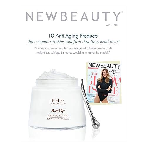FarmHouse Fresh Moon Dip Back to Youth Ageless Body Mousse, 8 Fl Oz