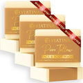 Beef Tallow Soap Bar - All Natural Grass Fed Beef Tallow - No artificial fragrances - Handcrafted in Illinois - 3 Pack