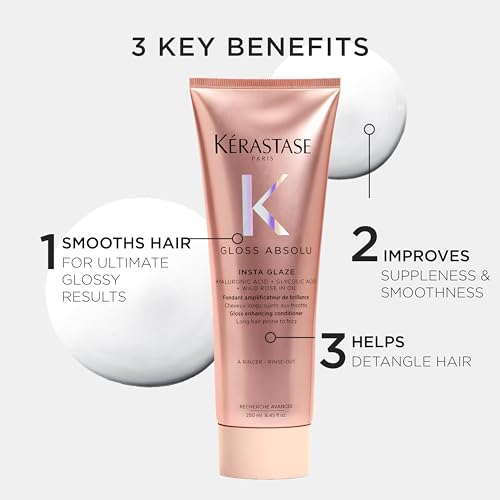 Kérastase Gloss Absolu Conditioner - Anti-Frizz & High-Shine