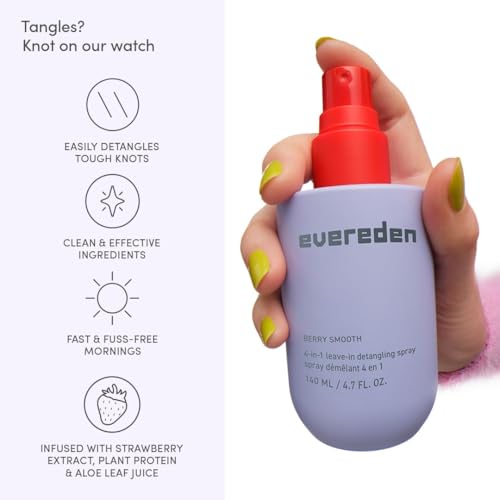Evereden Kids Detangler Spray 4-in-1 Leave-In Conditioner