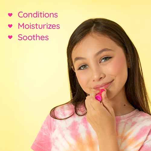 Lip Smacker Squishmallows Moisturizing Lip Balm, Fun Soft Squishy Collectible Top, Hydrates & Smooths ? Junie