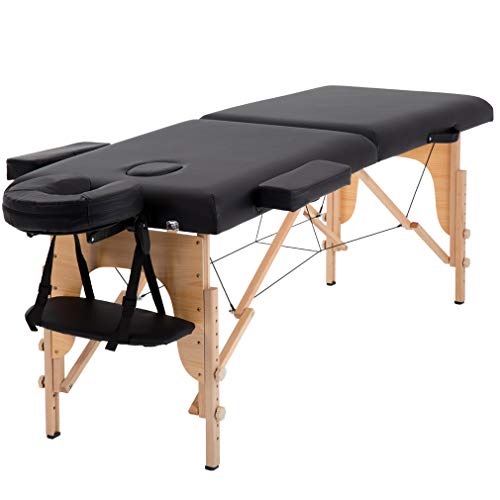 BestMassage Portable Massage Table 24" Width Height Adjustable