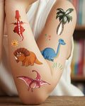 Dinosaur Temporary Tattoos for Kids – 60 Pack