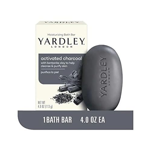 Yardley Activated Charcoal Bath Bar 4oz