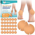 TEAWOO Cracked Heel Treatment Patches - 30 Pack Repair Bandages
