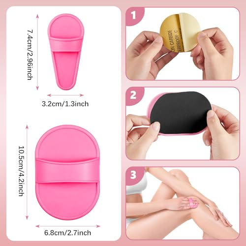 Facial Hair Removal Kit with 62 Pads & Buffing Tools for Women