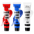 Red White Blue Face Paint Kit – Professional Halloween Makeup