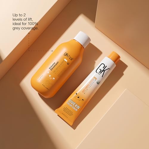 GK Hair Developer 33 Fl Oz Pack for Hair Coloring & Toner - 20 Volume