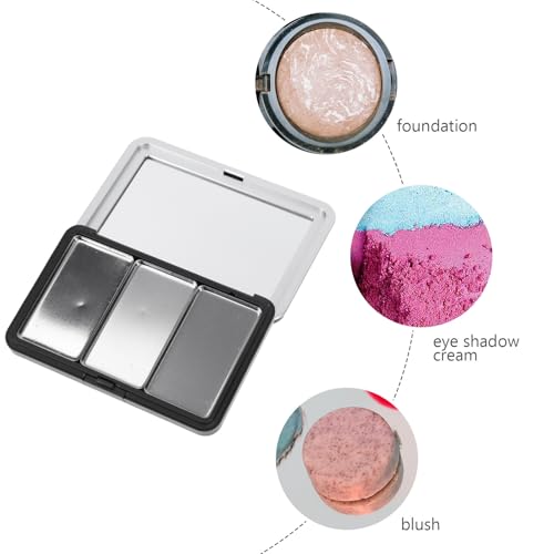 Magnetic Makeup Palette Empty Lipstick Container Black
