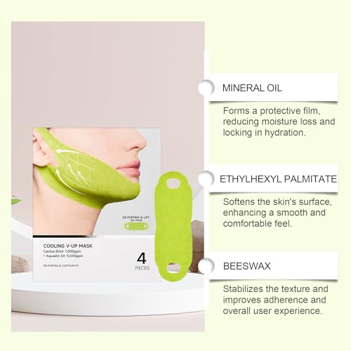 V-Line Lifting Band with Collagen for Sagging Jawline & Double Chin