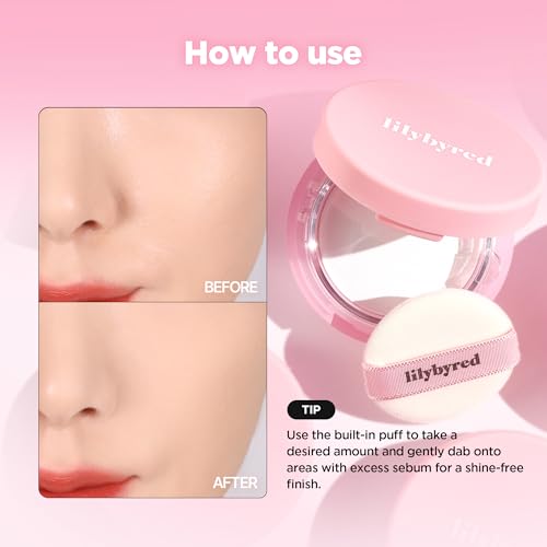 lilybyred Sebum Lock Pact Pressed Powder 0.19oz