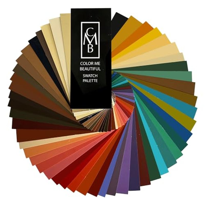 Color Me Beautiful Autumn Color Fan - 48 Essential Shades