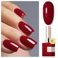 Double Rhythm Dark Red A1104 Gel Nail Polish 15ml Soak-Off Pure Color