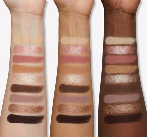 Erinde 9 Colors Nude Eyeshadow Palette - Warm Brown Matte & Shimmer