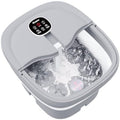 HOSPAN Collapsible Foot Spa with Heat, Bubble & Shiatsu Massage