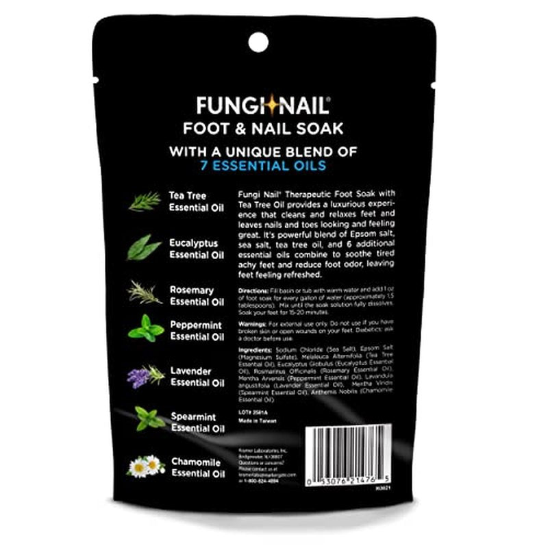 Fungi-Nail Tea Tree Oil Foot Soak with Epsom & Sea Salt - 1 lb