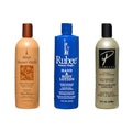 Rubee, Pierre La Touche & Rinju Beaute Reelle Lotion 16 oz. (Set of 3) with a Rinju Lotion 2oz Rinju Shea Butter Lotion Bottle