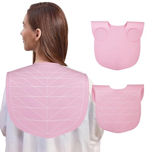 Professional Hair Cutting Cape with Neck Guide - Waterproof Silicone
