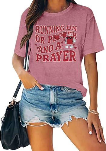 Funny Saying Graphic Tee for Women - Casual Short Sleeve Shirt