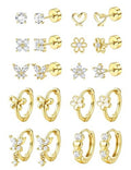 Hypoallergenic Surgical Steel Earrings for Sensitive Ears