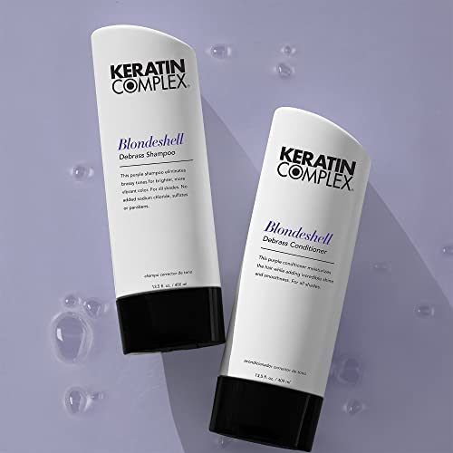Keratin Complex Blondeshell Debrass Purple Conditioner 13.5 Fl Oz