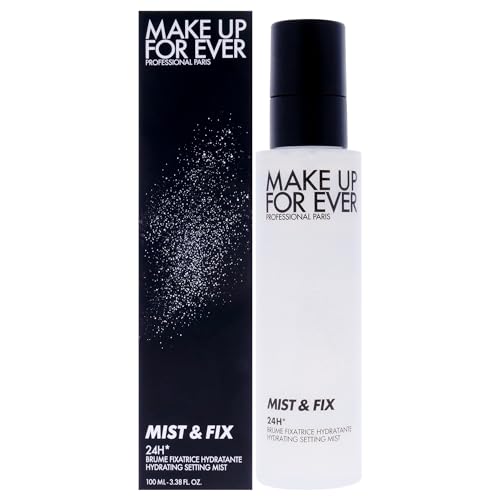 Mist and Fix 24 Hour Hydrating Setting Spray by Make Up For Ever for Women - 3.4 oz Spray