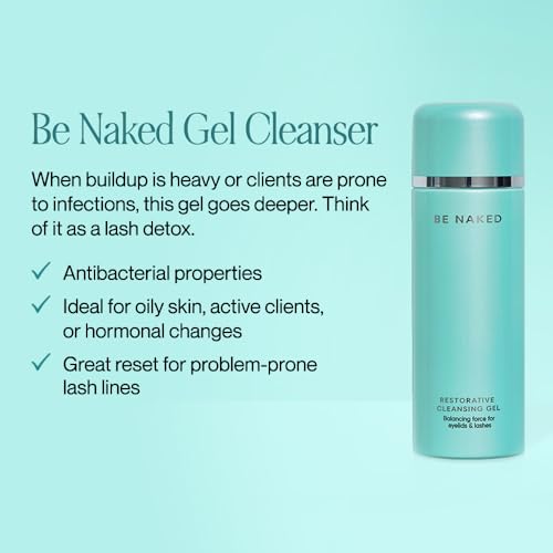 Lashbox LA Be Naked Lash Extension Cleanser - pH Balanced Gel