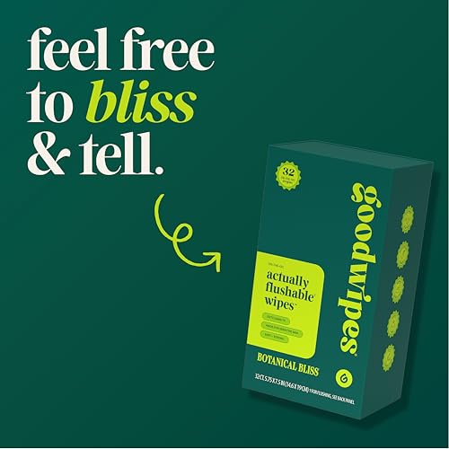 Flushable Wipes for Women - XL Individually Wrapped Travel Pack