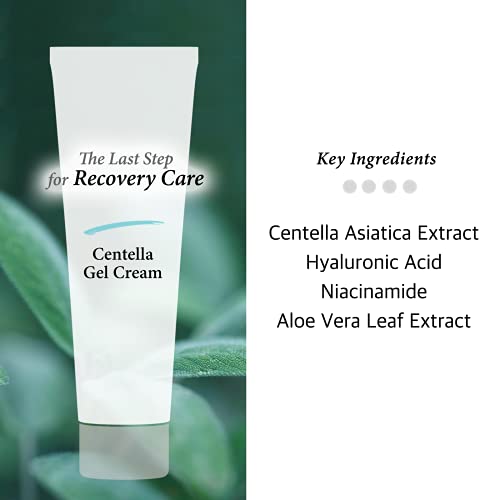 Cos De BAHA Centella Gel Cream 1.5 Fl Oz ? Lightweight Cica Gel Cream with Centella Asiatica Extract & Madecassoside for Daily Comfort (45 ml)