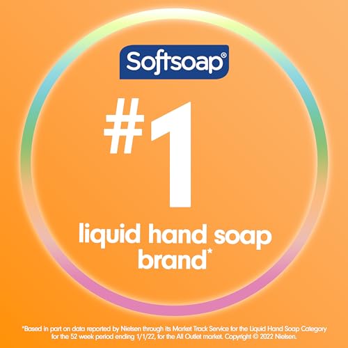 Softsoap Antibacterial Liquid Hand Soap, Crisp Clean Scent Hand Soap, 11.25 Ounce, 6 Pack